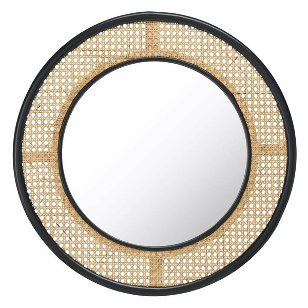 Safavieh 24 in. Byleth Mirror, Black & Natural MRR2021A